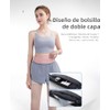 Cangurera Riñonera Deportiva para Correr Hombre Mujer, Azul
