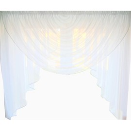 HG-1 Modern Ready Made Voile Curtain Set (Window Width 140-190 cm)