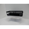 Plastic Monument Saddle, Gravestone Saddle, Made in USA Cemetery Headstone