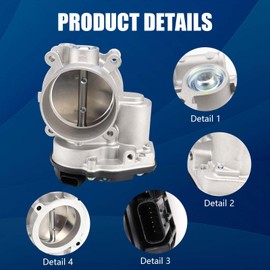 Electronic Throttle Body (for V6-3.5L) Fit for Ford Expedition (15-17) F-150 (11-16) Transit 150 250 350 350HD (15-20), for Lincoln Navigator (15-17) Replaces BL3Z9E926A, BL3Z9E926B, BL3Z9E926BFC