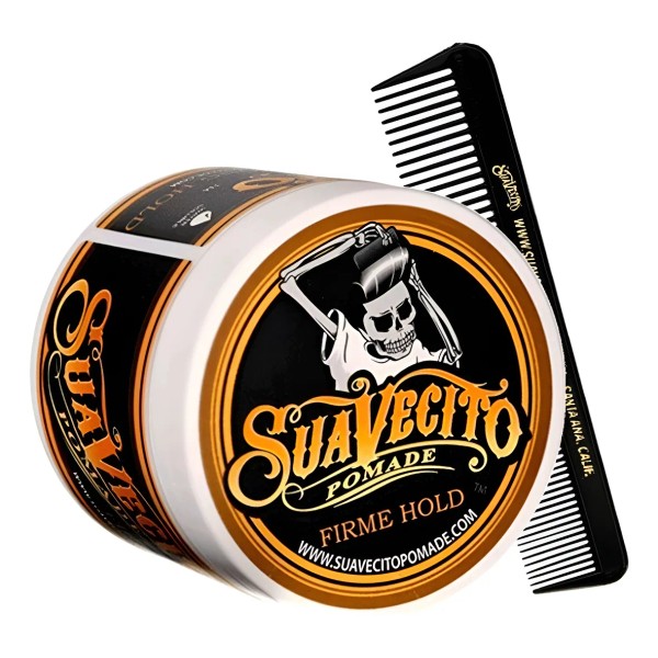Suavecito Pomada Firme Strong Hold 4oz + Peine Suavecito