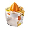 Joie Squeeze and Pour Citrus Juicer and Glass, 4-Inches x