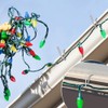 Yotako 60 Metal Gutter Hooks for Outdoor Christmas Lights, Weatherproof