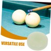 NOLITOY Fiberglass Pool Head Sturdy Replacement Tip for Snooker Billiards