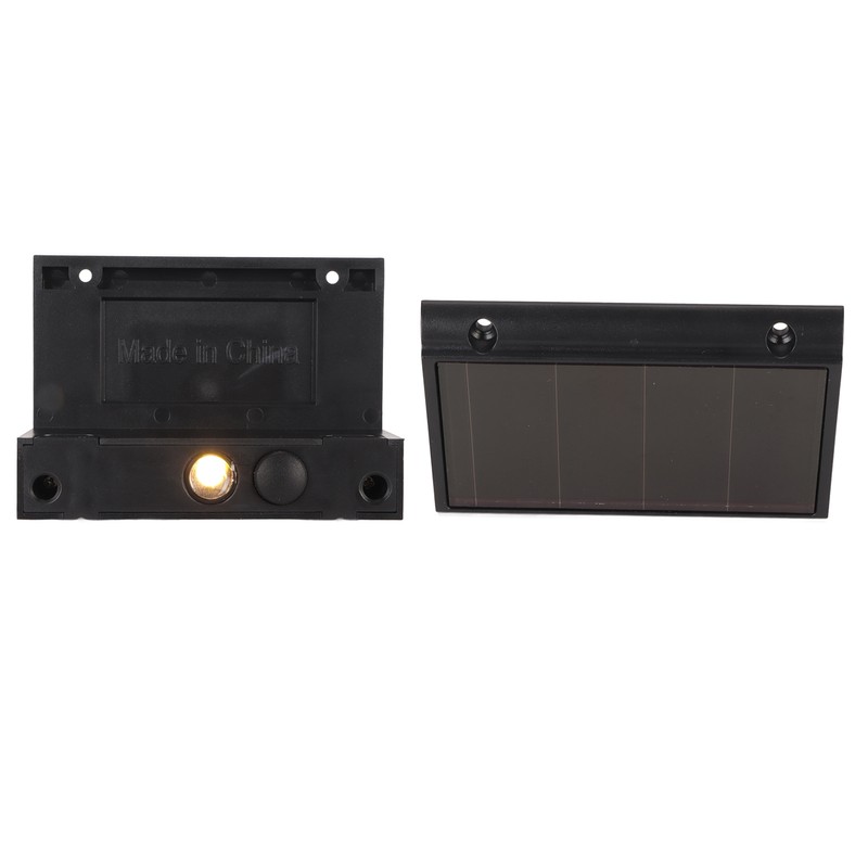 Solar Wall Light Warm Light IP67 Waterproof Multifunctional Eco Friendly