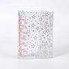 IROTE Sticker Pad, Clear, Girls, Removable, A7, 6 Holes, Binder,