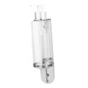 iplusmile Wall Mounted Bathroom Soap Dispenser Holder Single Compartment Silver