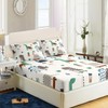 AILONEN Dinosaur Fitted Sheet Set Twin XL Size for Boys