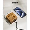 USB Power Strip Surge Protector - SUPERDANNY Desktop Extension Cord