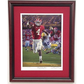 Alabama Football Death Valley Drive vs. LSU by Daniel Moore Framed Print
