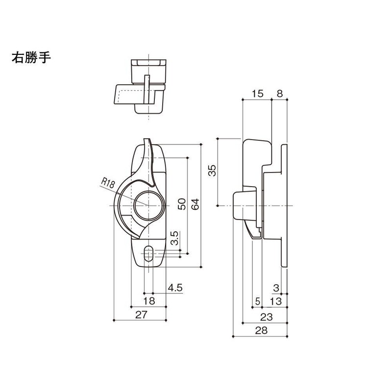 中西 Industrial Door This With The Crescent R DC –