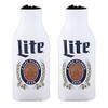 Miller Lite Zippered Beer Bottle Coolie (2)