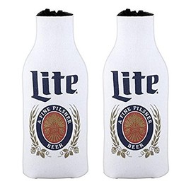 Miller Lite Zippered Beer Bottle Coolie (2)