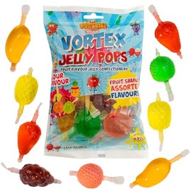 Candy Paradise Halal Sour Vortex Jelly Pops - Jelly Fruits - TikTok Jelly - Fruity Pops - Ice pops 315g (1)