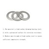 2 PCS AXK1024 High Precision Thrust Needle Roller Bearings with