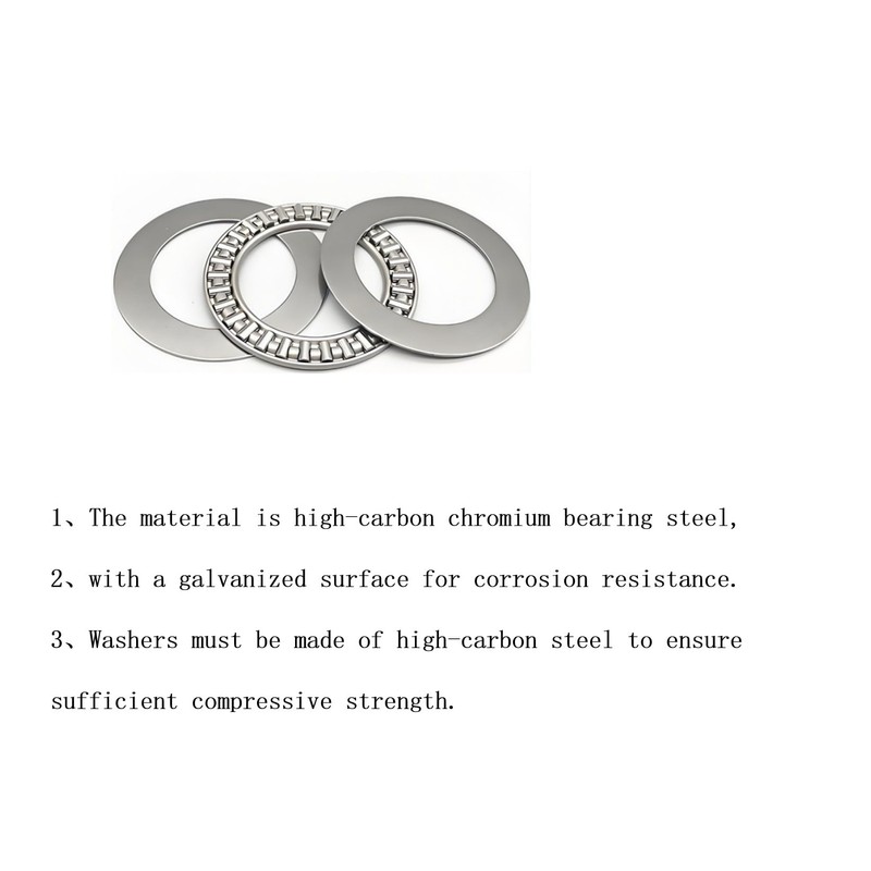 2 PCS AXK1024 High Precision Thrust Needle Roller Bearings with