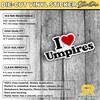 Set 3PCS - 2" I Love Umpires Sticker for Catchers