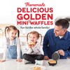 DASH DMW100RP Mini Maker for Individual Waffles, Hash Browns, Keto