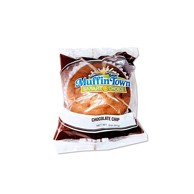 Whole Grain Chocolate Chip Muffins -1.8 oz. 72 per case