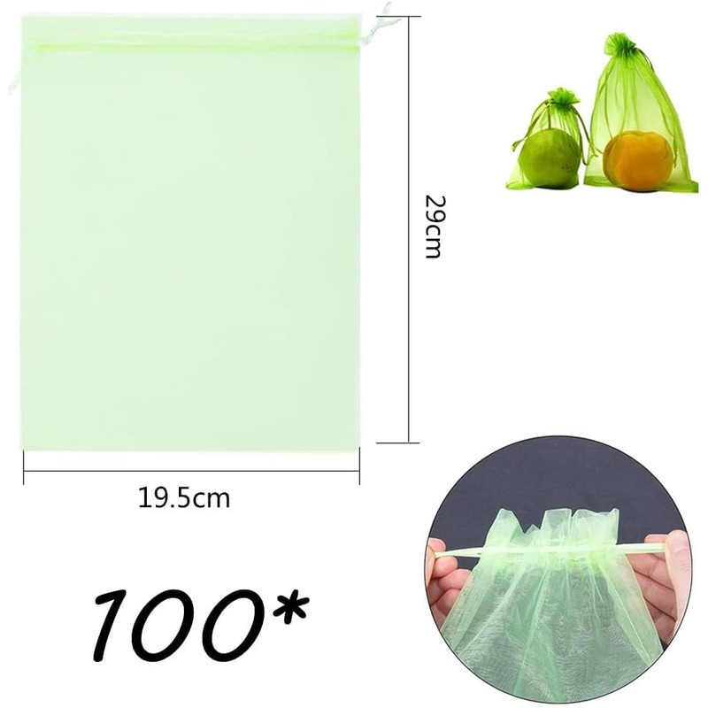 Pack of 100 Fruit Protective Bags, Grape Protective Bags, Fruit