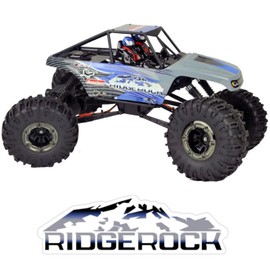 Redcat Racing Danchee Ridgerock 1/10 Scale 4WD Electric RC Rock Crawler – RC Truck RTR with 2.4GHz Radio, Dual Motors, 4-Wheel Steering, USB Charger with RC Crawler Li-ion Battery