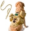 AIWAI Tactical Dog Harness with Pouches,Dog Vest Harness for Large