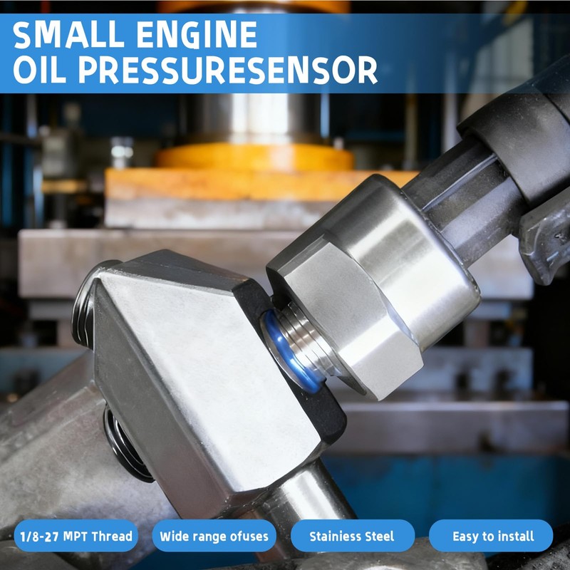 Oil Pressure Sensor Adapter Fittings Kit Includes 1/8-27 NPT Port