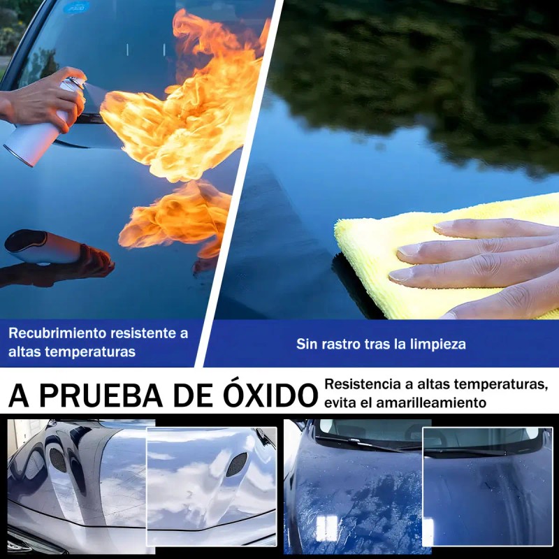 Set De Encerado De Cristal Para Coche, Cera Para Revestimien