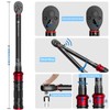 SUERCUP 3/8-inch Drive Torque Wrench - 10-110 ft.lb/13.6-149.2Nm, Dual-Direction Adjustable