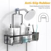 AKTECKE Shower Caddy Hanging Bathroom Organizer: Rustproof Shower Shelf for