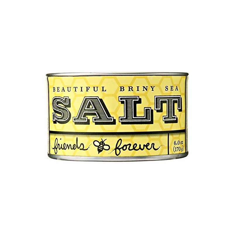 BEAUTIFUL BRINY SEA Friends Forever Sea Salt, 4 OZ