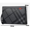 Wener Clutch Back, Men's Leather, Second Bag, Handheld, Smaller, Gentleman's