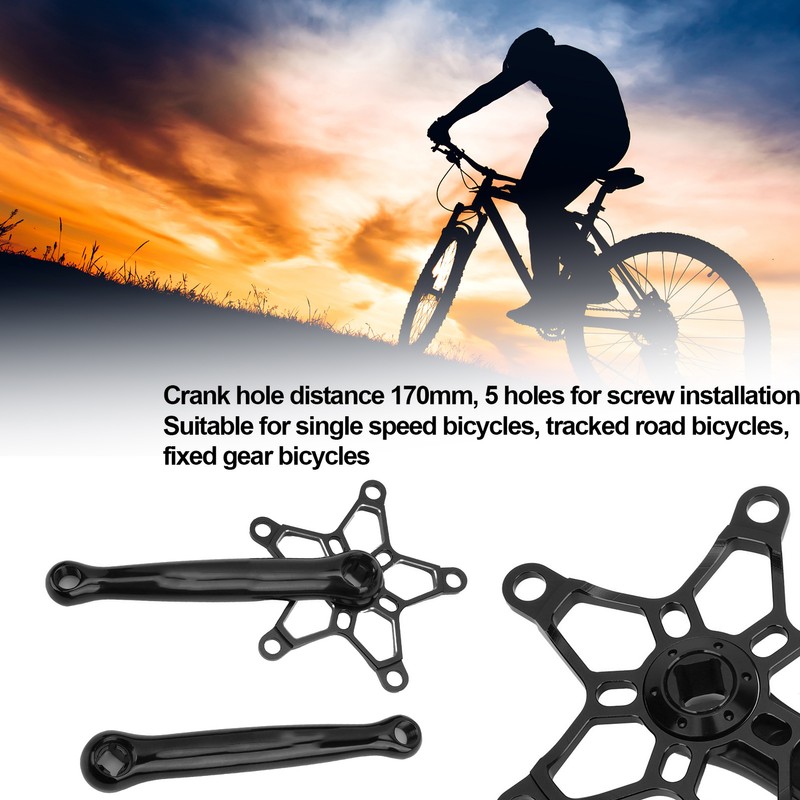 MEIJUN Mountain Bike Crankset 170 mm 130 BCD MTB Crankset
