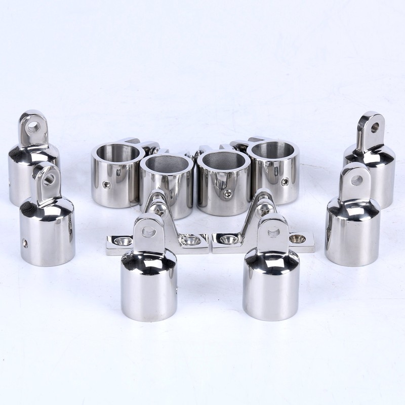 Amarine Made Bimini Top Hardware, 12 Pcs Bimini Top Fittings