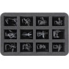 Feldherr HS050A071 foam tray compatible with Tyranids - 12 compartments