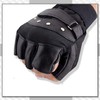 CHROME CRANE TB030 Men's Gloves, Leather, Fingerless, Biking, Cycling, Training,