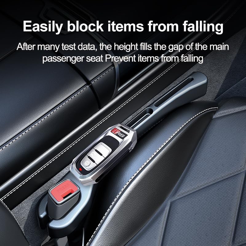 Car Seat Gap PU Filler Set of 2，Stop Things from
