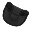 Sren Mallet Putter Cover, Plush Putter Covers Thick for(black)