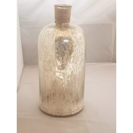 New Audreys Country Living Star Glass Bottle 11.5" Tall 5" Diameter
