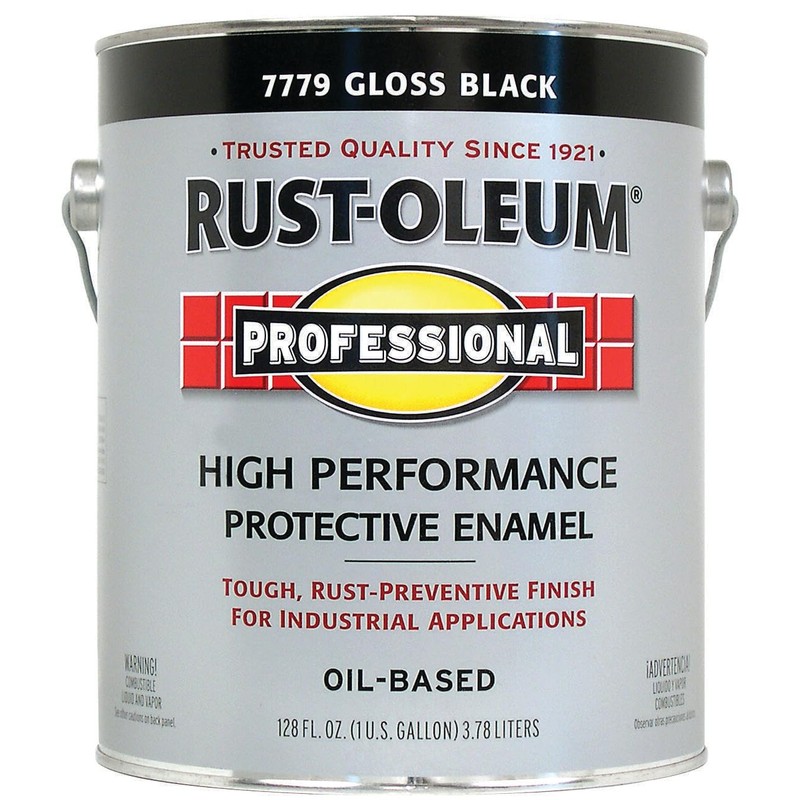 RustOleum #7779402 - Protective Enamel Paint, Gloss Black , 1