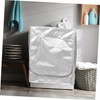 Operitacx Durable Washer Dryer Cover Dustproof Protective Cover for Washing