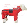 Dogs Waterproof Jacket, Lightweight Waterproof Jacket Reflective Safety Dog Raincoat