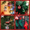 GIRAFEDA Pack of 40 Christmas Bauble Hooks Metal Christmas Tree