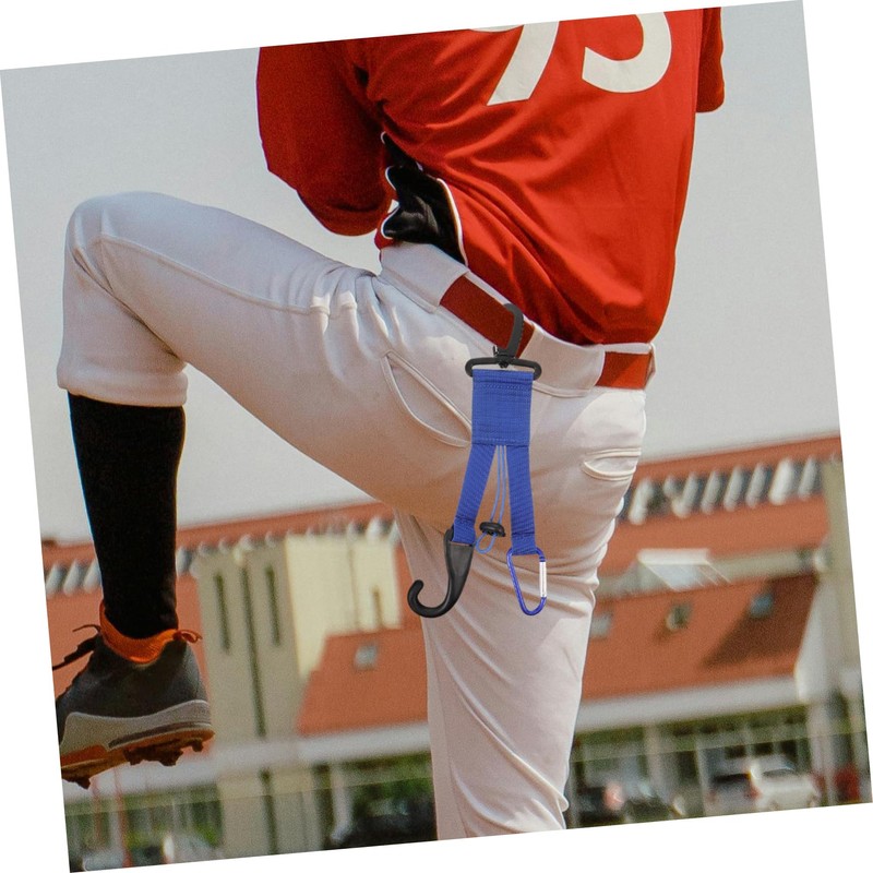 BESPORTBLE Baseball Bat Holder Glove Clip Gear Hanger with Helmet