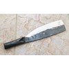 Crude - Chinese 8 Inch Carbon Steel Meat Chopping Cleaver,
