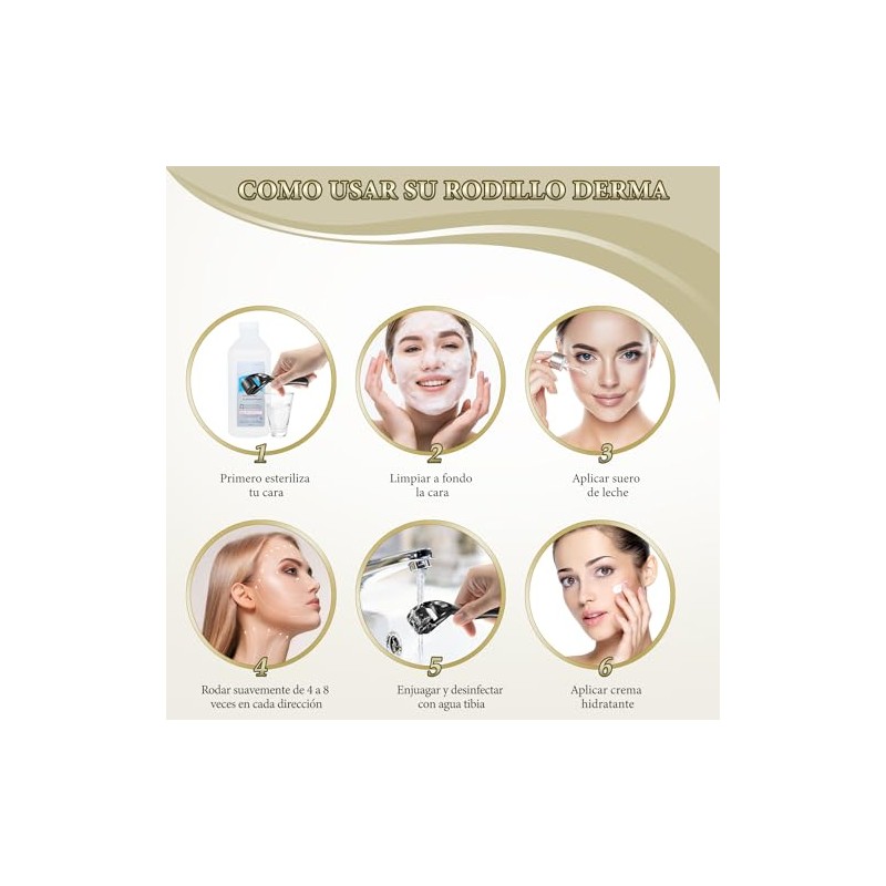2PCS 0.25mm Facial Para Herramientas Rodillo