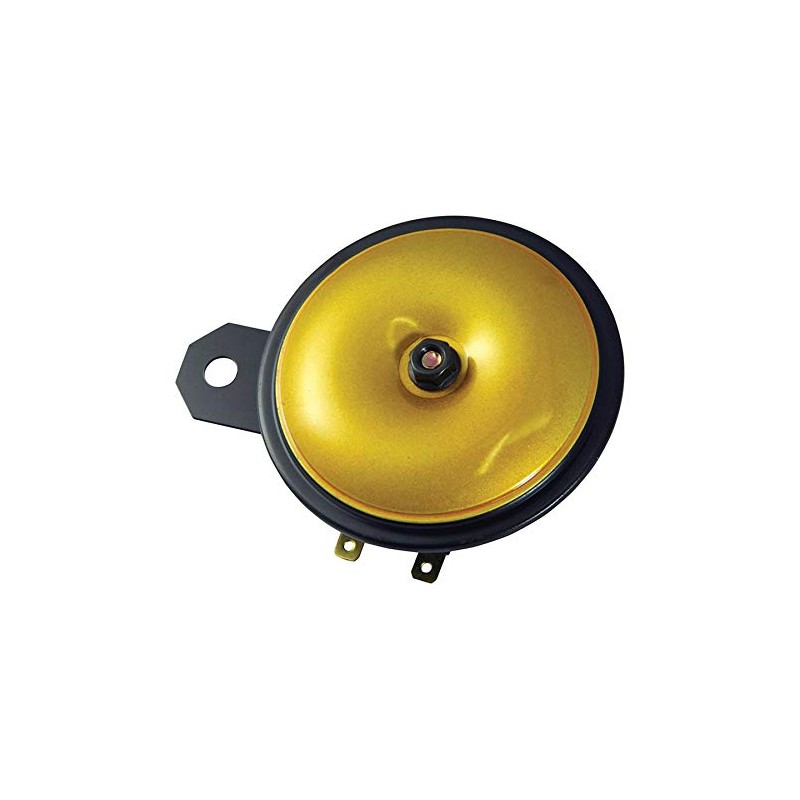 12V Gold Motorcycle Classic Horn Motorbike Scooter 110db Universal Horn