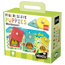 Headu Progressive Babies Montessori MU53641 Educational Toy for Kids, Boys, and Girls Ages 2 to 4 Years Old