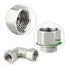 TAISHER 2PCS 304 Stainless Steel 90 Degree Elbow 2 Ends