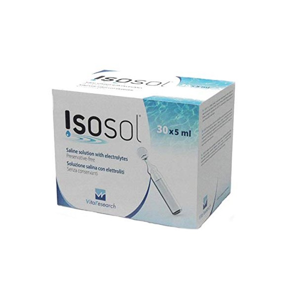 ISOSOL 30 X 5 ml VITA RESEARCH